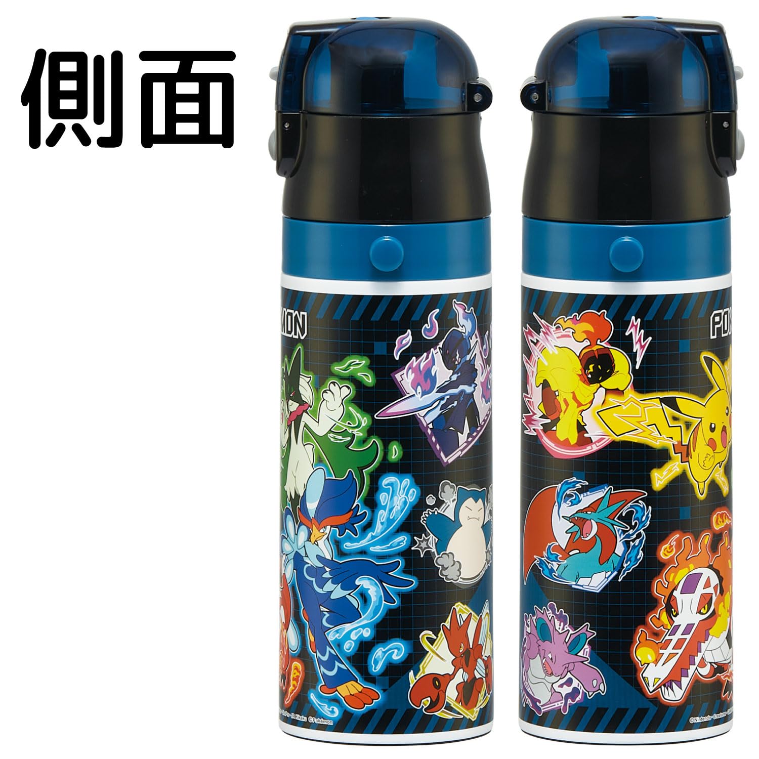 스케이터 포켓몬 25 직음 470ml 보냉 전용 스테인리스 경량 물통 이미지 5