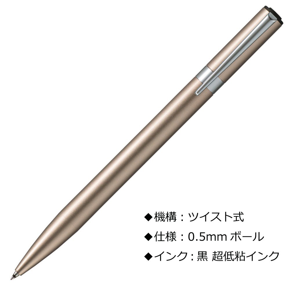 톰보 ZOOM L105 샴페인골드 FLB-111B 0.5mm 유성 바디색상 샴페인골드 단품 이미지 2