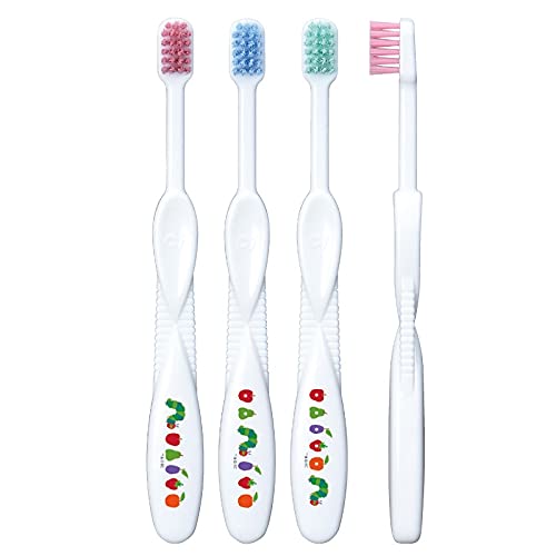 Ci메디컬 키즈 에릭칼 배고픈애벌레 칫솔 M 보통 15입