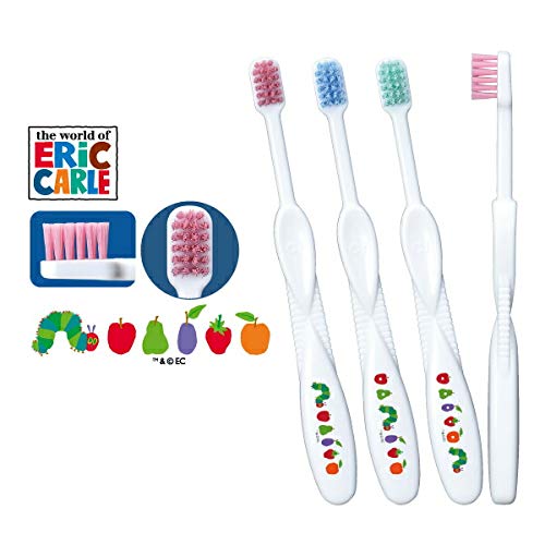 Ci메디컬 키즈 에릭칼 배고픈애벌레 칫솔 M 보통 15입 이미지 5