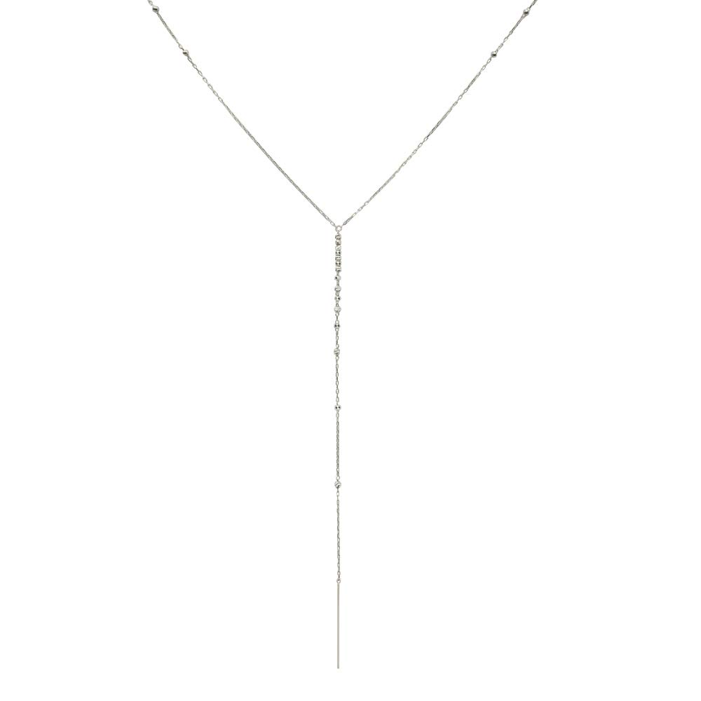 교세라 플래티넘 Y라인 45cm 목걸이 WNKY3661