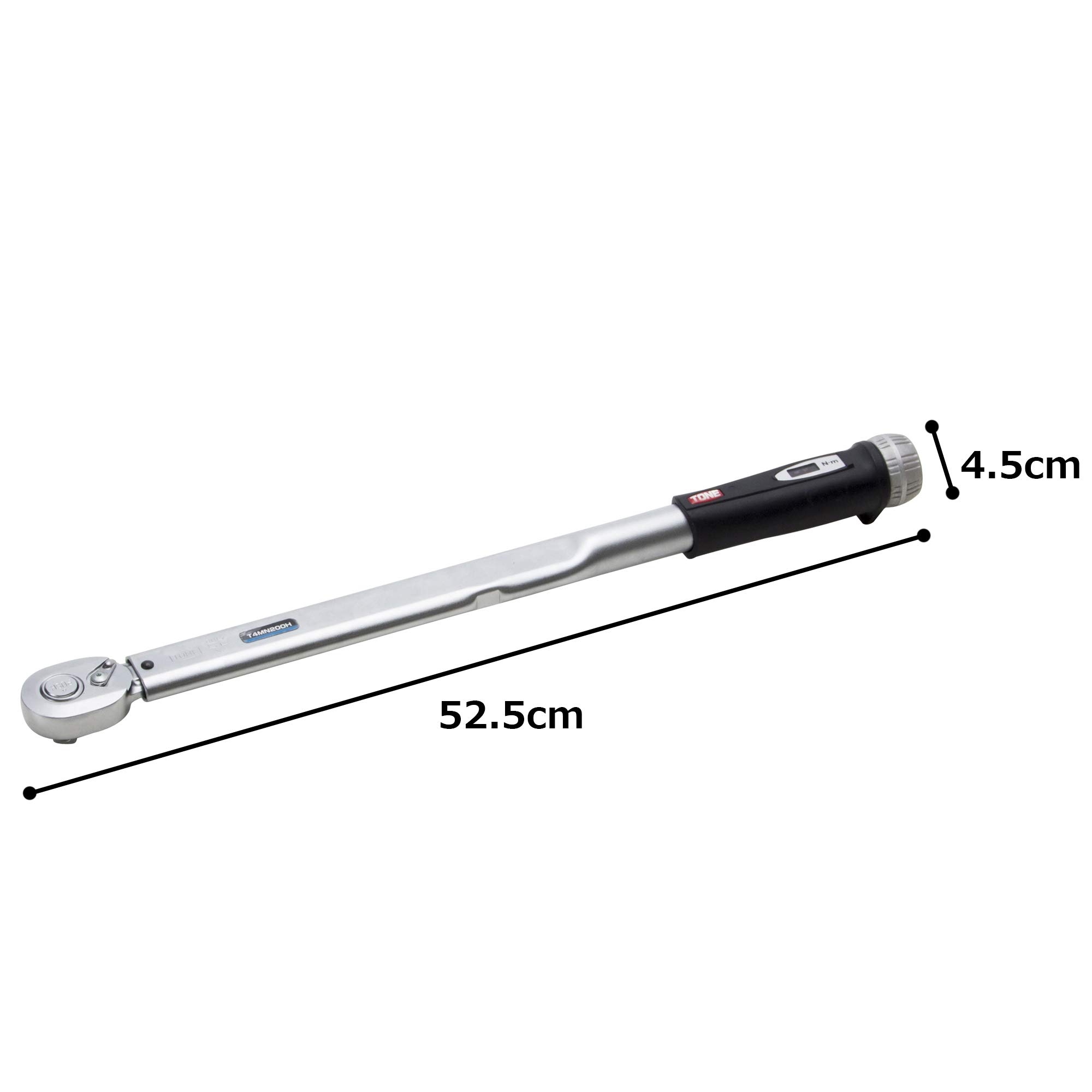 토네 T4MN200H 200Nm 12.7mm 프리셋 토크렌치 홀드형 이미지 5