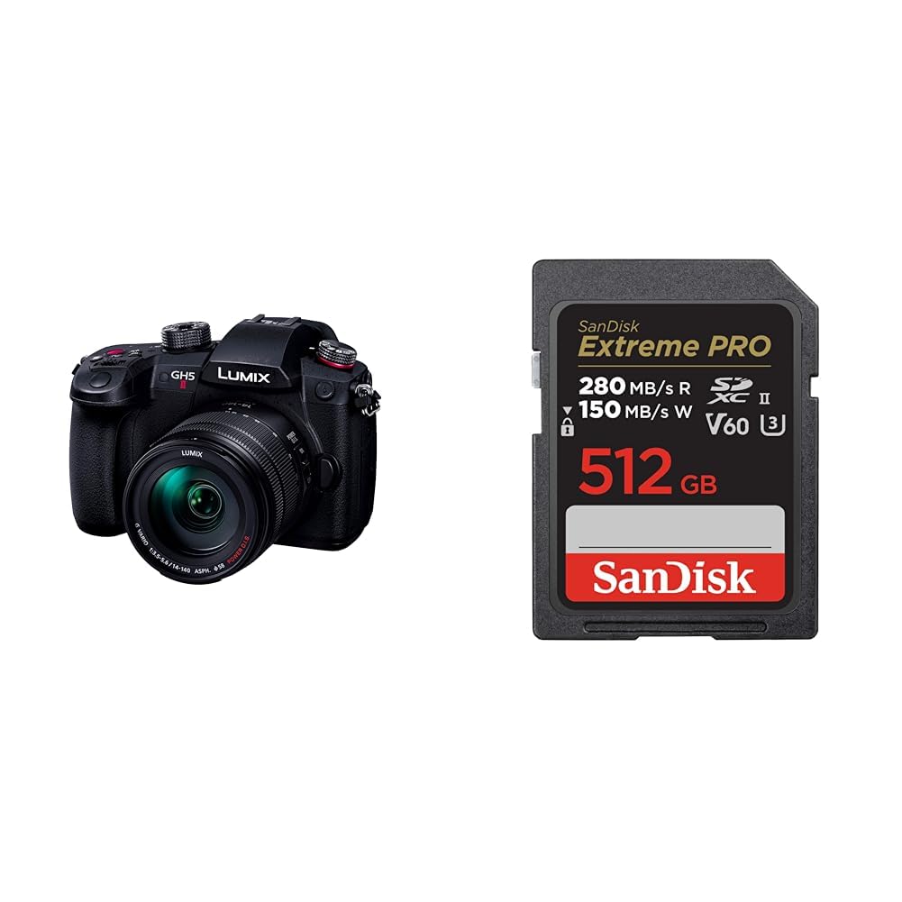 파나소닉 루믹스 DC-GH5M2H 블랙 고배율줌킷 512GB V60
