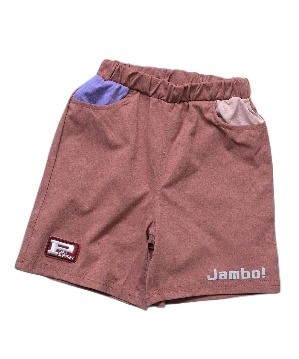 마키즈 수륙양용 배색 포켓 반바지 Ｄ６０브라운 80