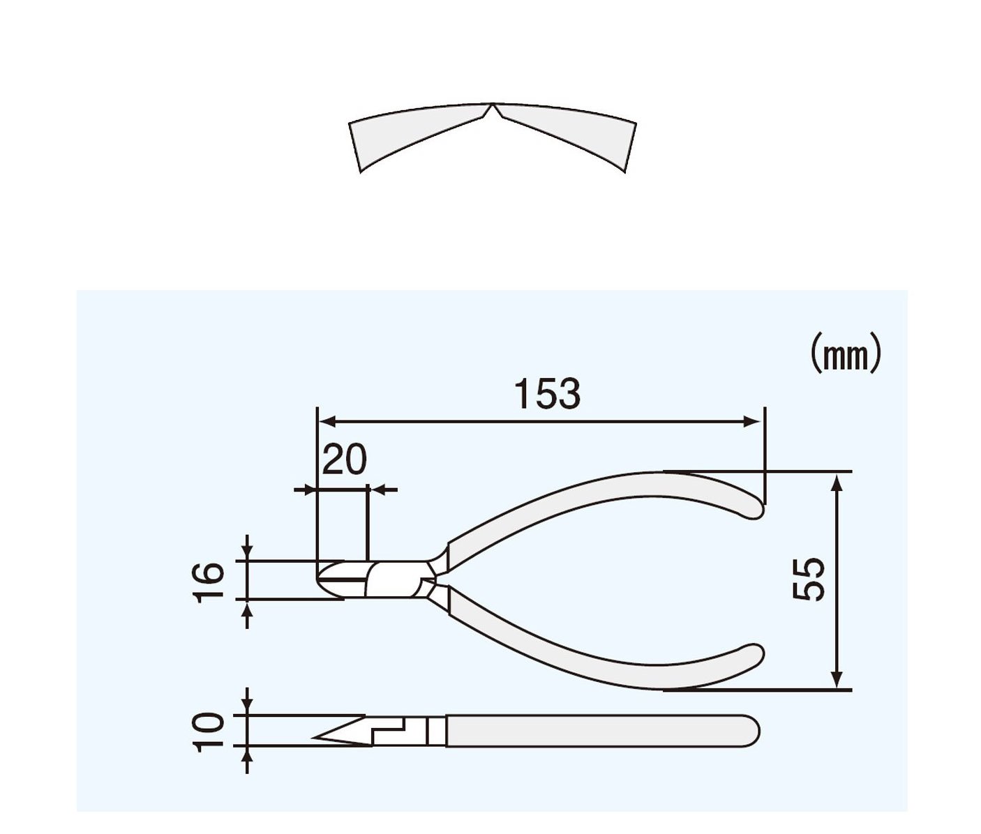 엔지니어 NK-16 강력 니퍼 153mm 구멍 없음 이미지 5