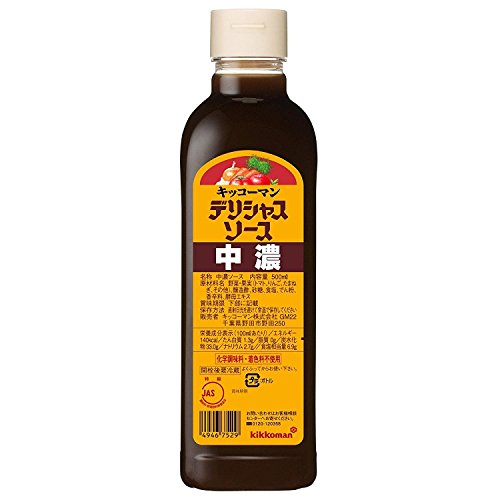 기꼬만 델리셔스 중농 소스 500ml
