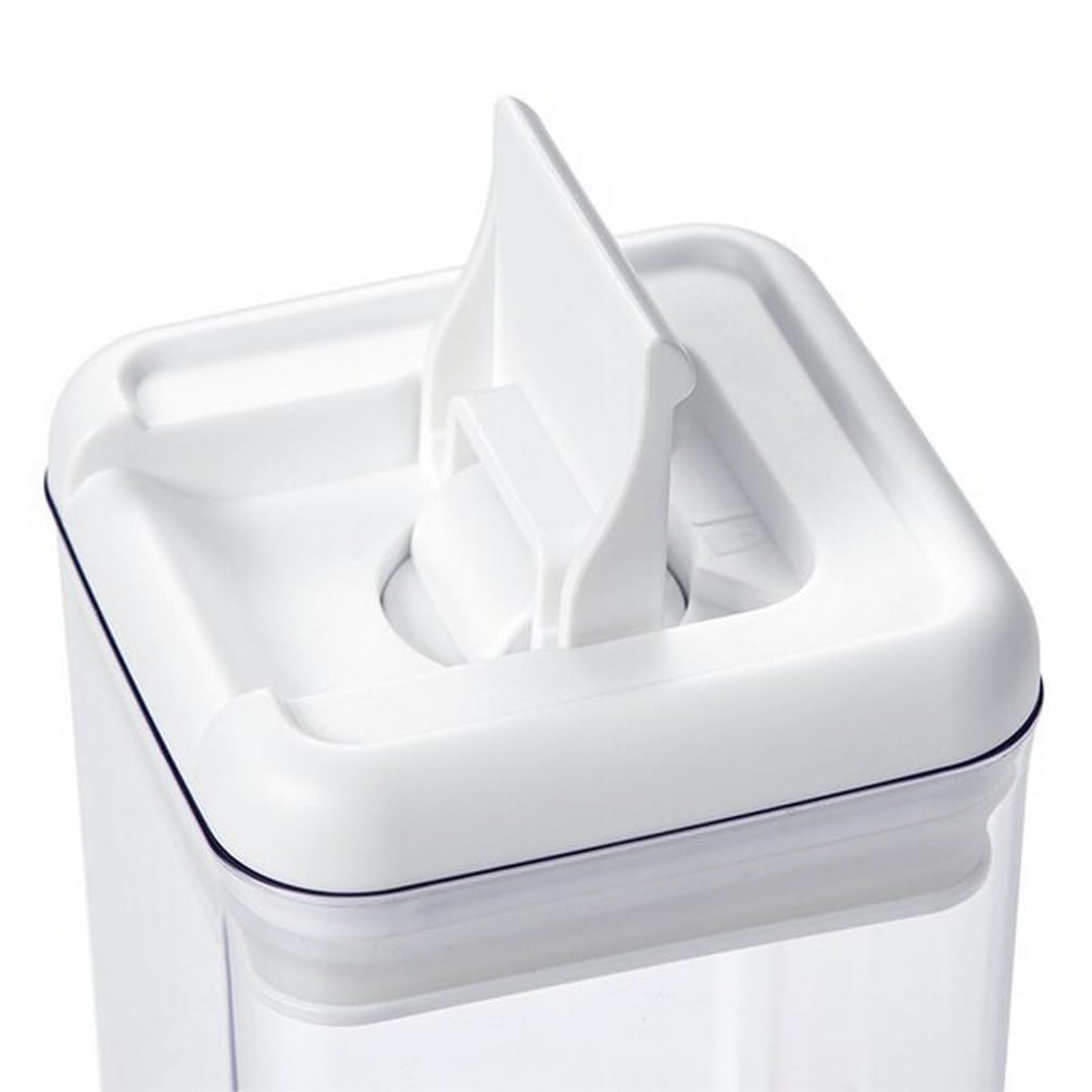 니토리 레버 캐니스터 8931117 L 4500ml 화이트 밀폐용기 이미지 3