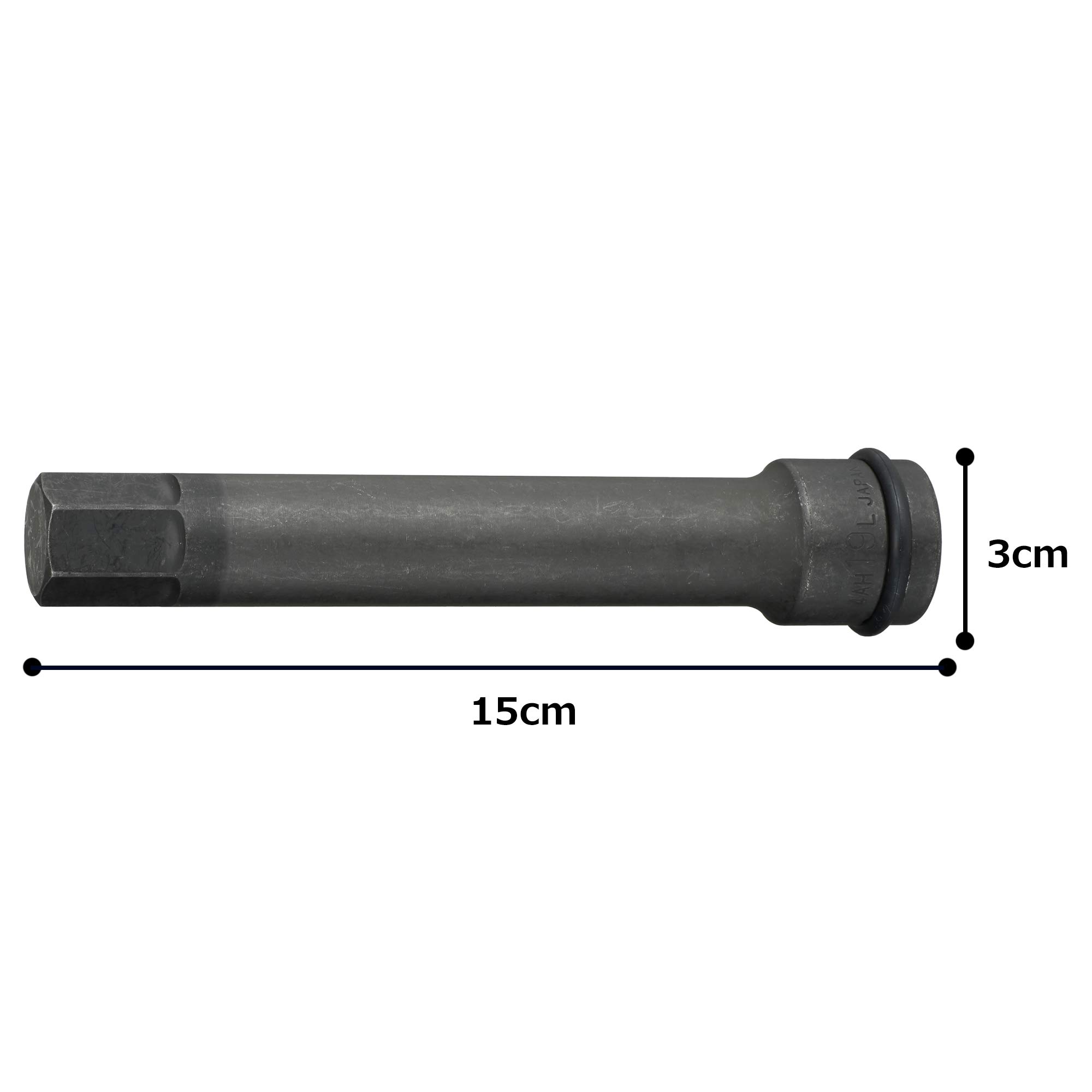 토네 4AH-19L 19mm 임팩트 롱 육각 소켓 12.7mm 이미지 5