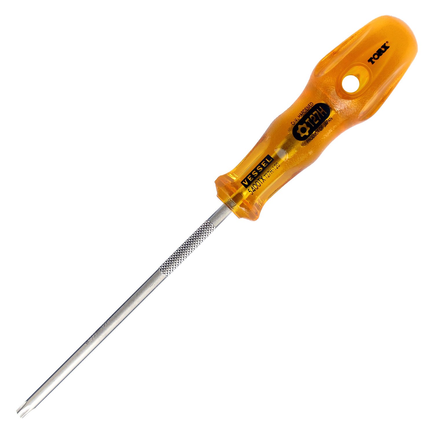 베셀 파워그립 5400TX T27H 120mm 별 드라이버 보안용