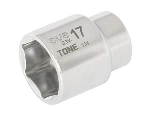 토네 SUS 소켓 S3V-17 6각 9.5mm 17mm