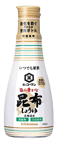 기꼬만 다시마 간장 200ml 3개입 감칠맛 풍부한 간장