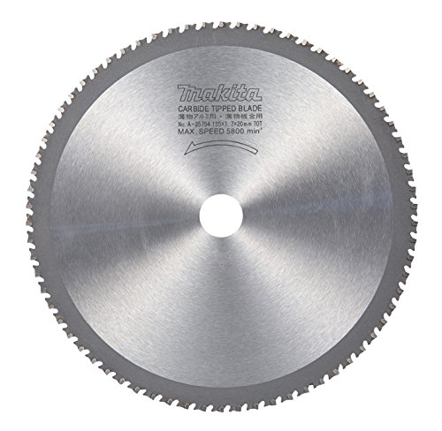마키타 박판 알루미늄 판금용 칩소 A-35754 185mm 70T 이미지 2