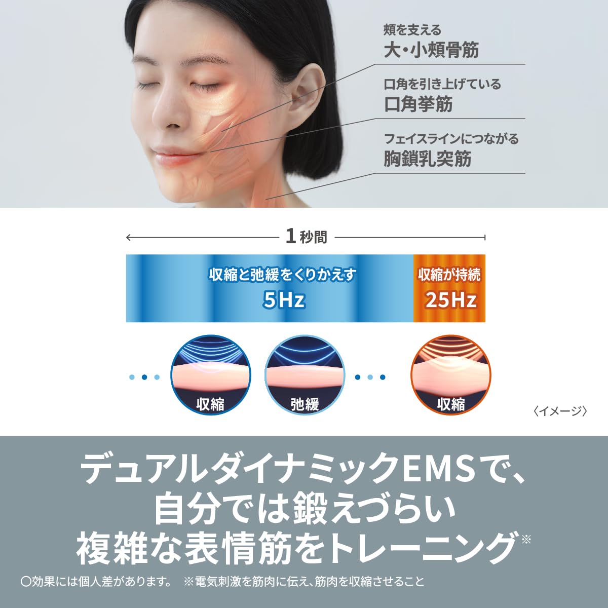 파나소닉 바이탈리프트 EH-SP60-H 그레이지 EMS 전기 브러시 이미지 7