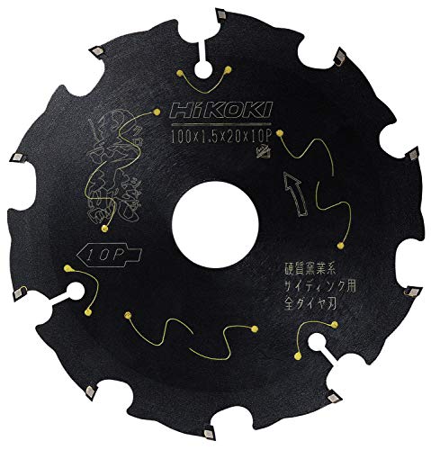하이코키 원형톱 팁쏘 쿠로샤치 100mm 10날 사이딩용 이미지 1