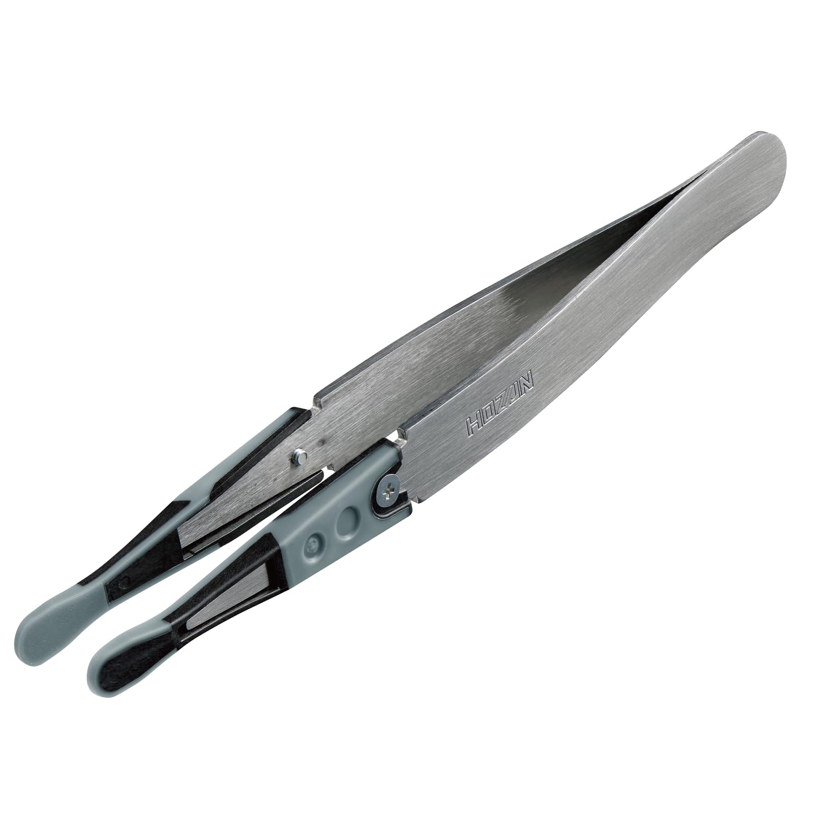 호잔 ESD 소프트 팁 P-645-J 핀셋 단품 ESD 소프트 팁 폭 6.0mm 광폭 R형