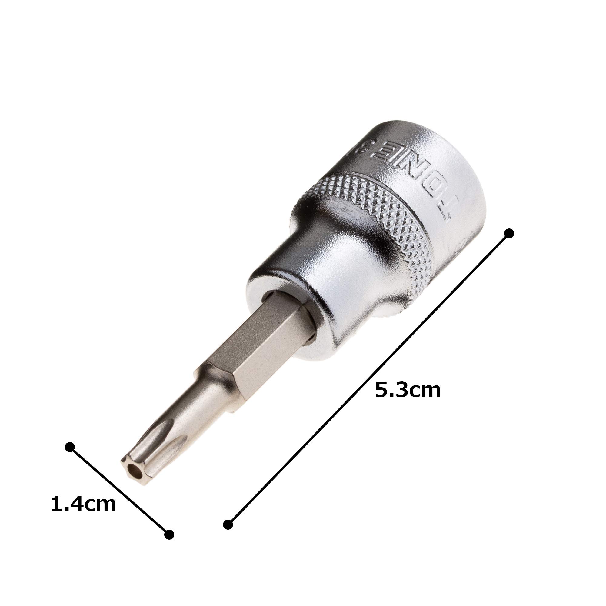 토네 HP3TX-T25H 9.5mm 별렌치 소켓 보안형 이미지 3