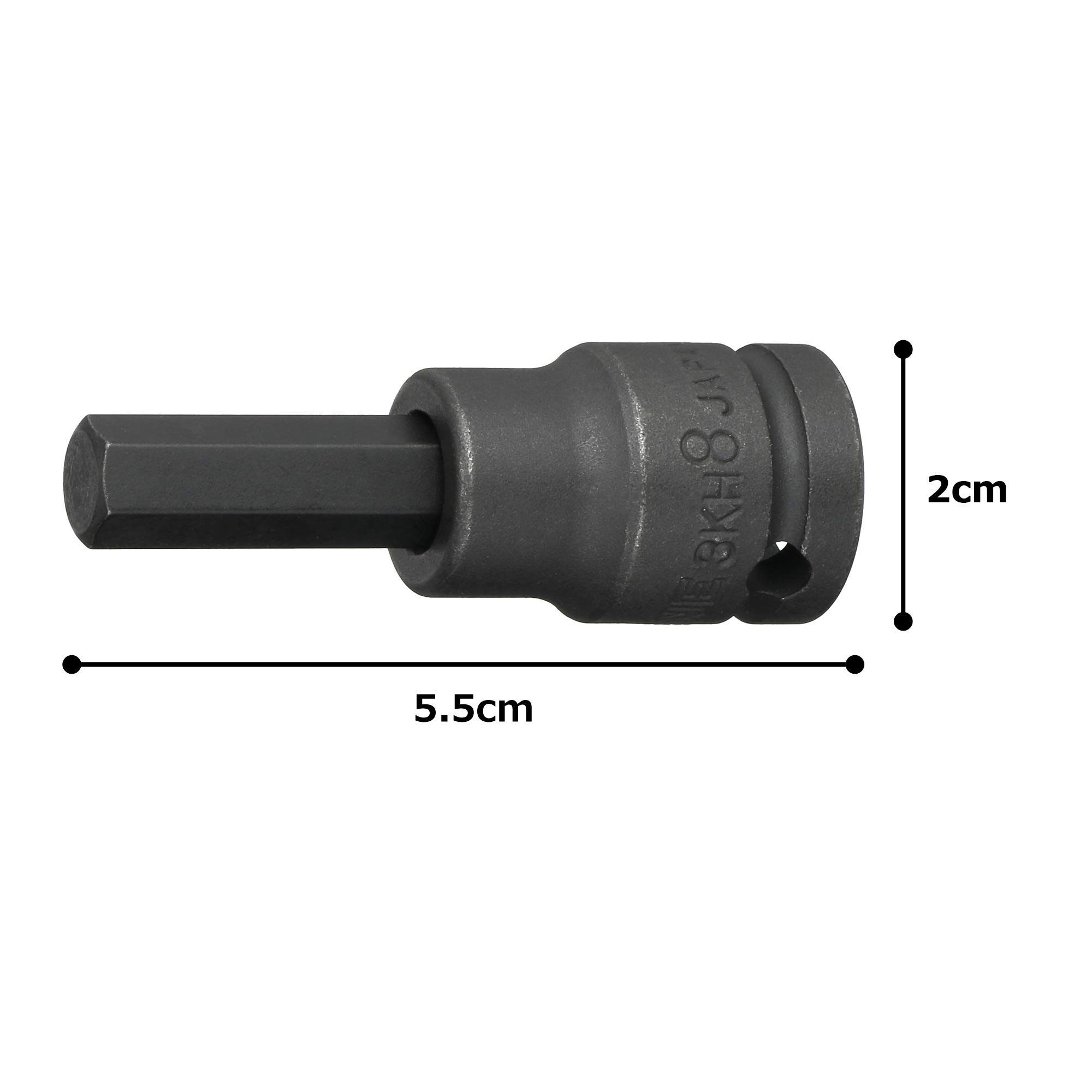 토네 HP3KH-08 육각 소켓 8mm 9.5mm 강력형 이미지 5