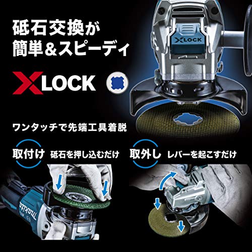 마키타 GA420DZ 100mm 충전식 디스크 그라인더 18V 베어툴 이미지 3