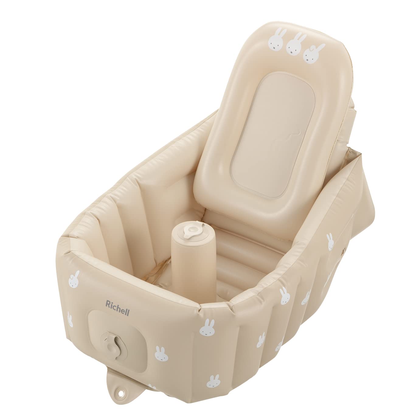 리첼 미피 푹신한 아기욕조 스텝업 120504 브라운