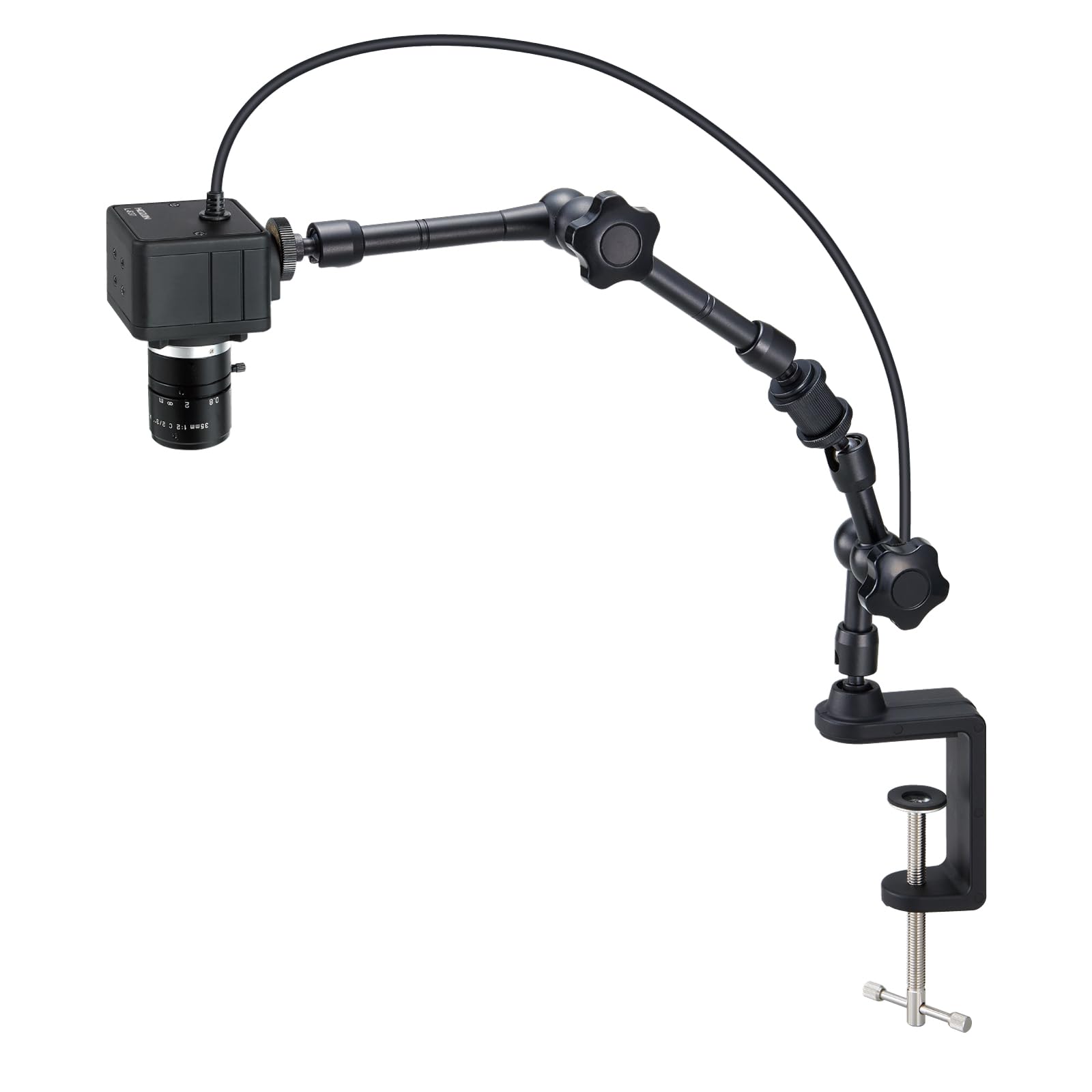 호잔 USB 연결 300만 화소 초점거리 35mm 작동거리 250mm-∞ 암 클램프