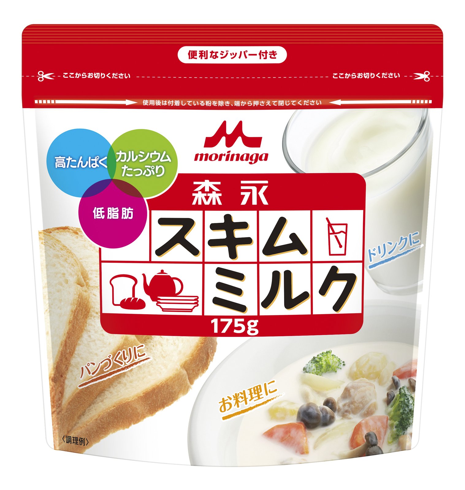 모리나가유업 탈지분유 175g 4개입 저지방 고단백