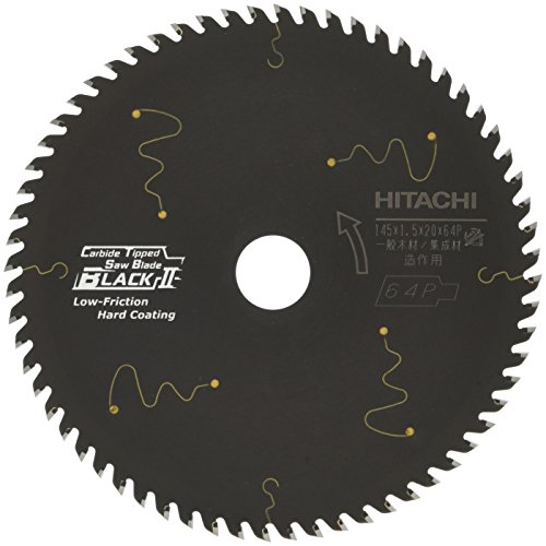 하이코키 슈퍼칩소 블랙II 0033-4746 145mm 64날 원형톱날