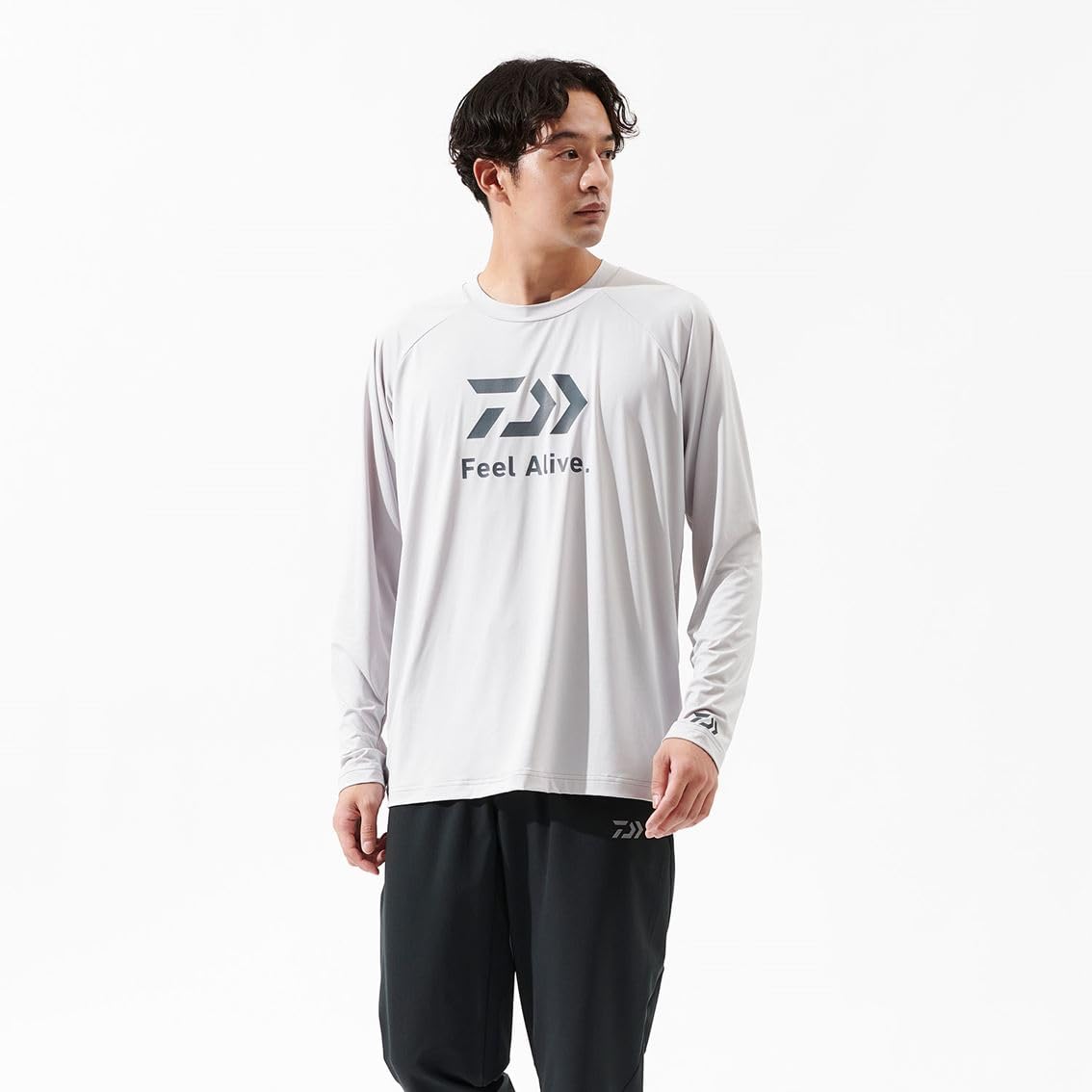 다이와 아이스드라이 DE-6225 래시가드 2XL 건메탈 이미지 4