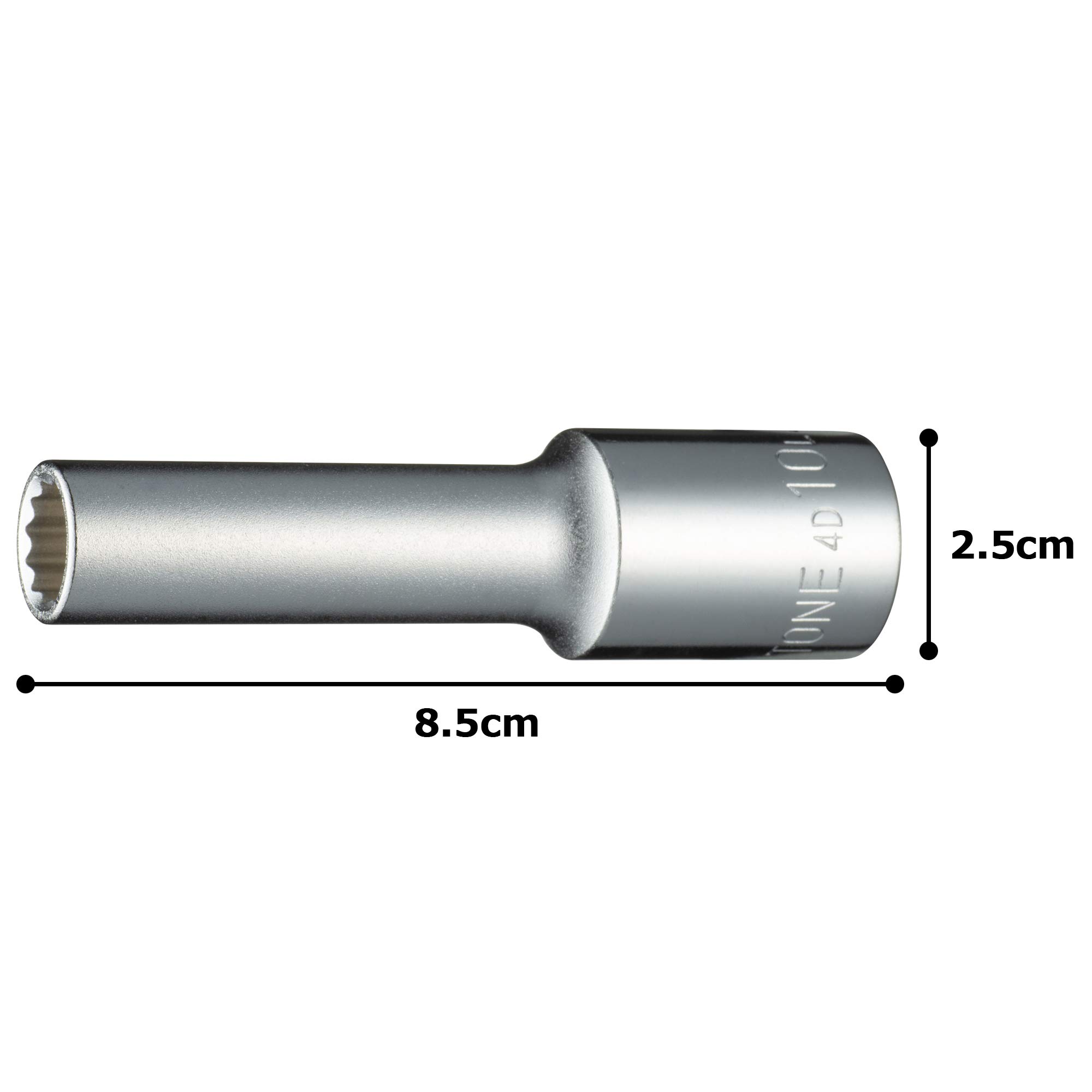 토네 HP4D-10L 10mm 12각 딥소켓 12.7mm 이미지 5