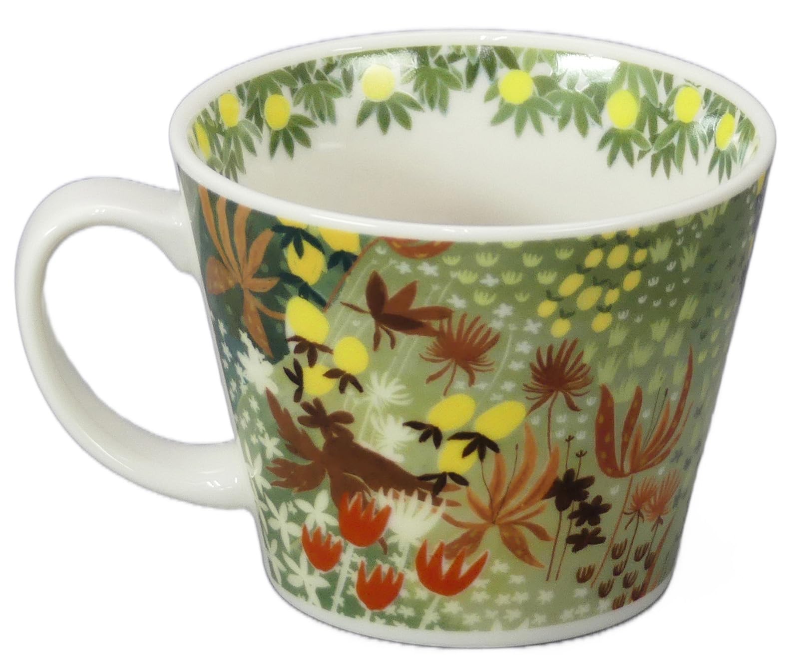 야마카 루온토 그린 MM3201-36 400ml 스프컵 약 10.5 8.5cm 이미지 2