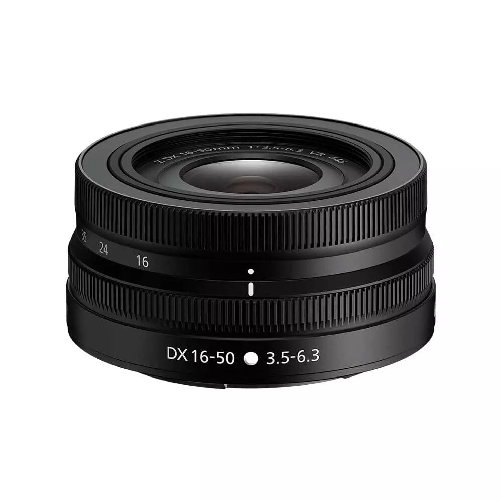 니콘 NIKKOR Z DX 16-50mm f/3.5-6.3 VR 블랙 표준 블랙 렌즈 단품