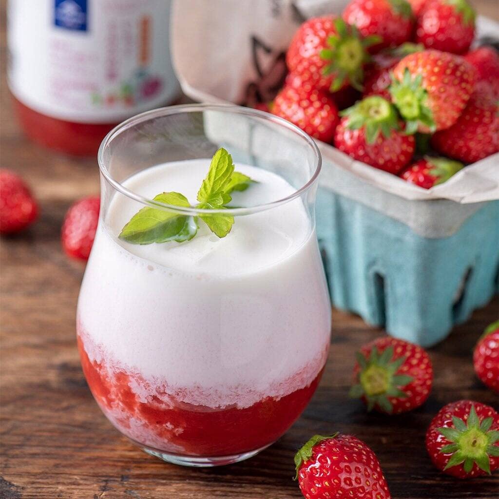 쿠제후쿠상점 딸기우유 베이스 290ml 2개입 이미지 2
