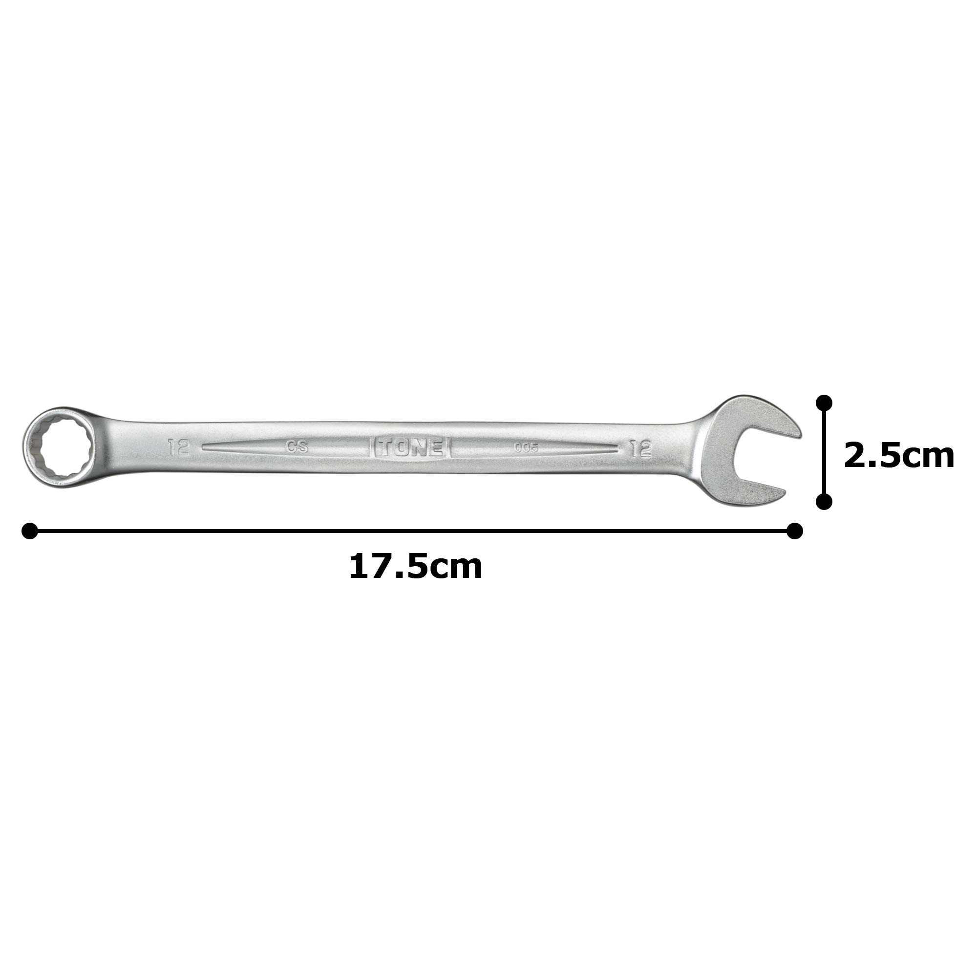 토네 CS-12 12mm 콤비네이션 렌치 이미지 5