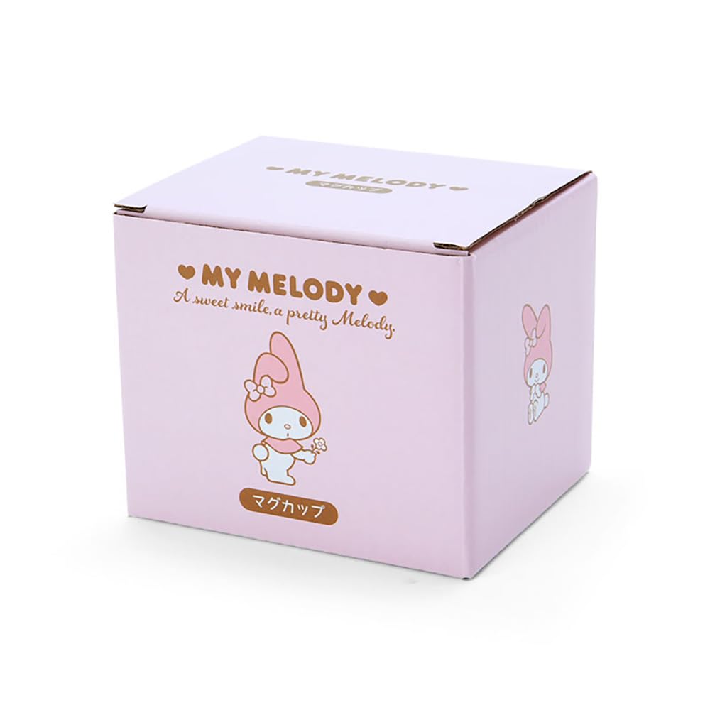 산리오 마이멜로디 도자기 머그컵 422231 전자레인지 식기세척기 사용가능 핑크 이미지 3
