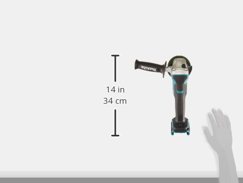 마키타 GA408DZ 100mm 충전 디스크 그라인더 18V 패들스위치 본체전용 이미지 3