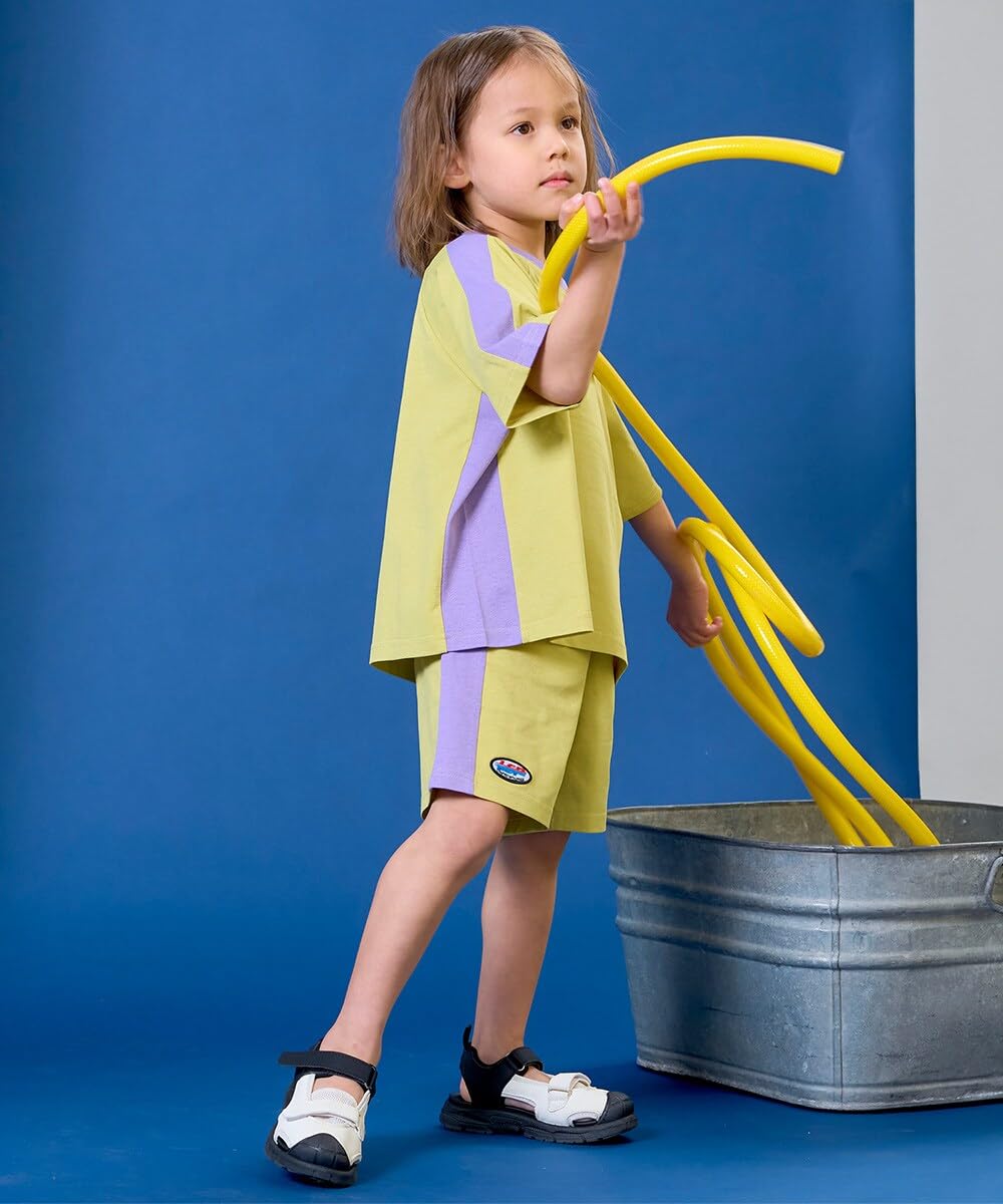 마키즈 수륙양용 배색 라인 반바지 Ｇ３０핑크 100 이미지 9