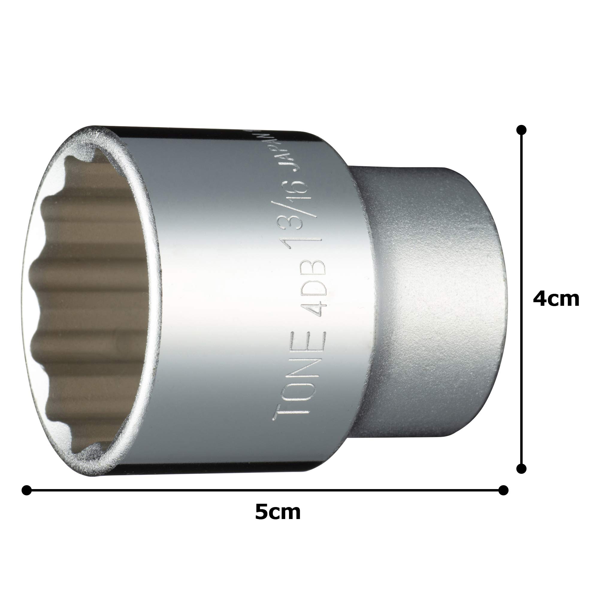 토네 HP4DB-38 12각 소켓 12.7mm 1-3/16인치 이미지 5