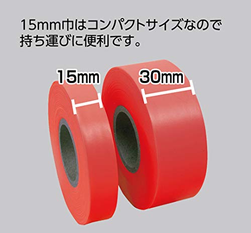 신와 마킹테이프 형광오렌지 74163 15mm 50m 이미지 5