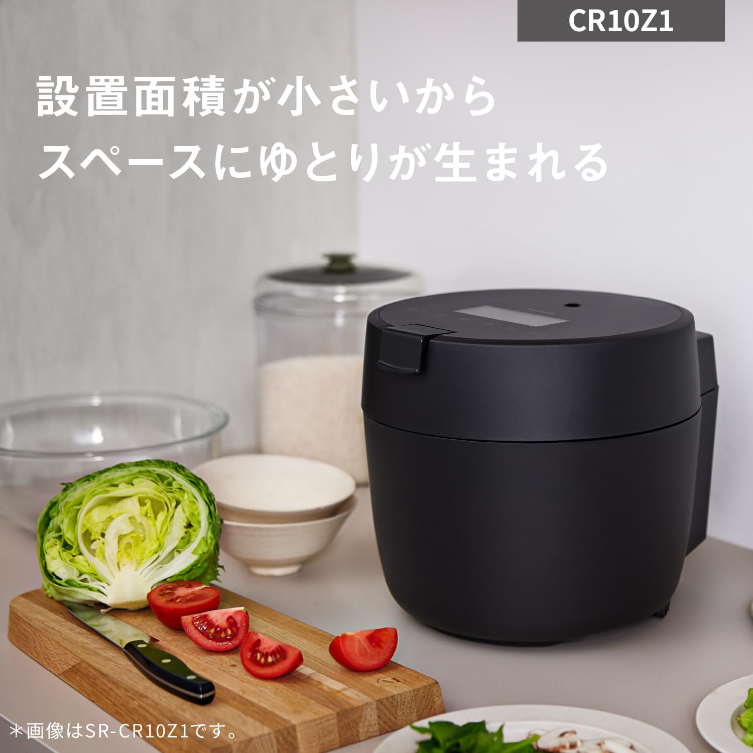 파나소닉 블랙 SR-CR10Z1-K 5인용 압력IH 밥솥 자동조리 이미지 6