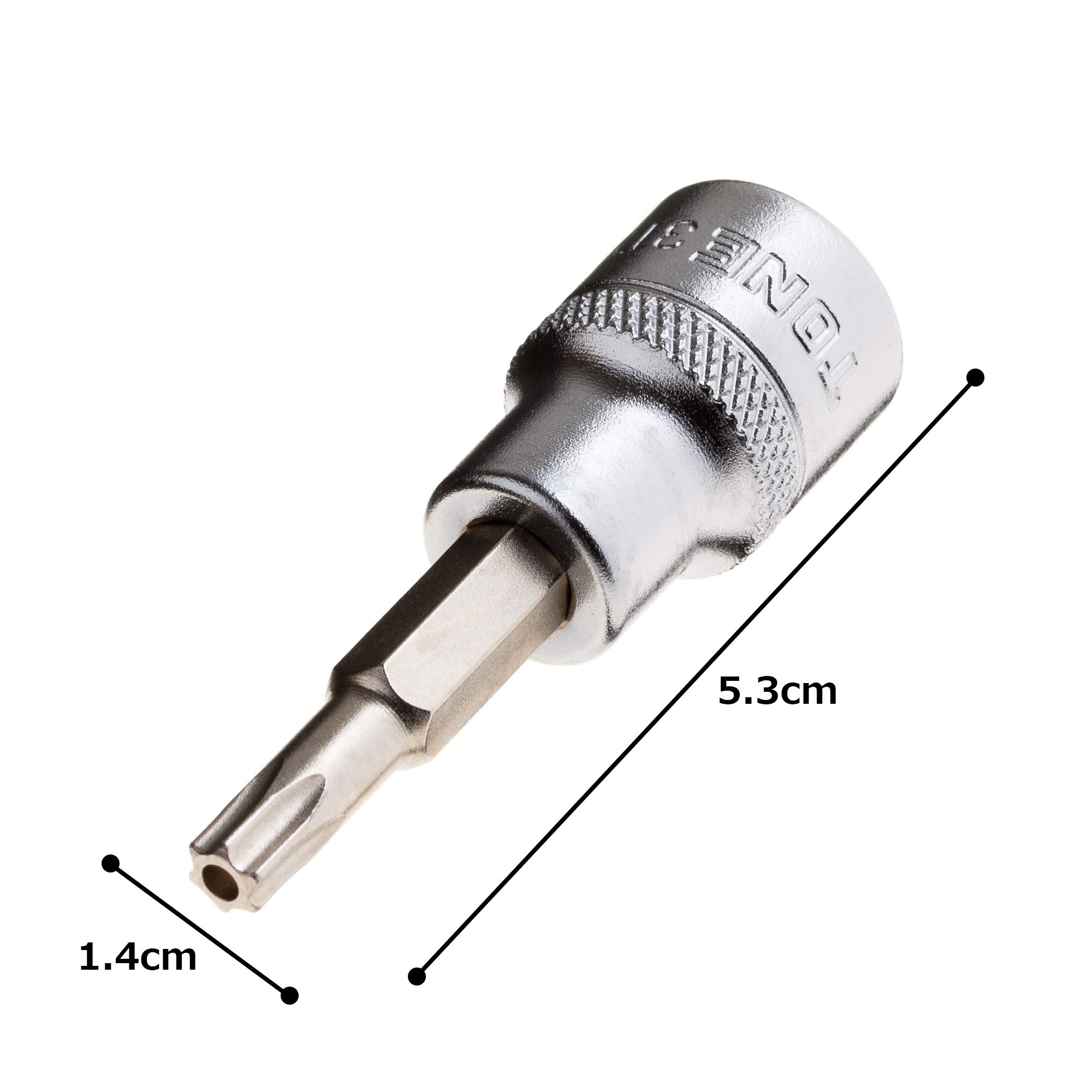 토네 HP3TX-T27H 9.5mm 별렌치 소켓 보안형 이미지 3