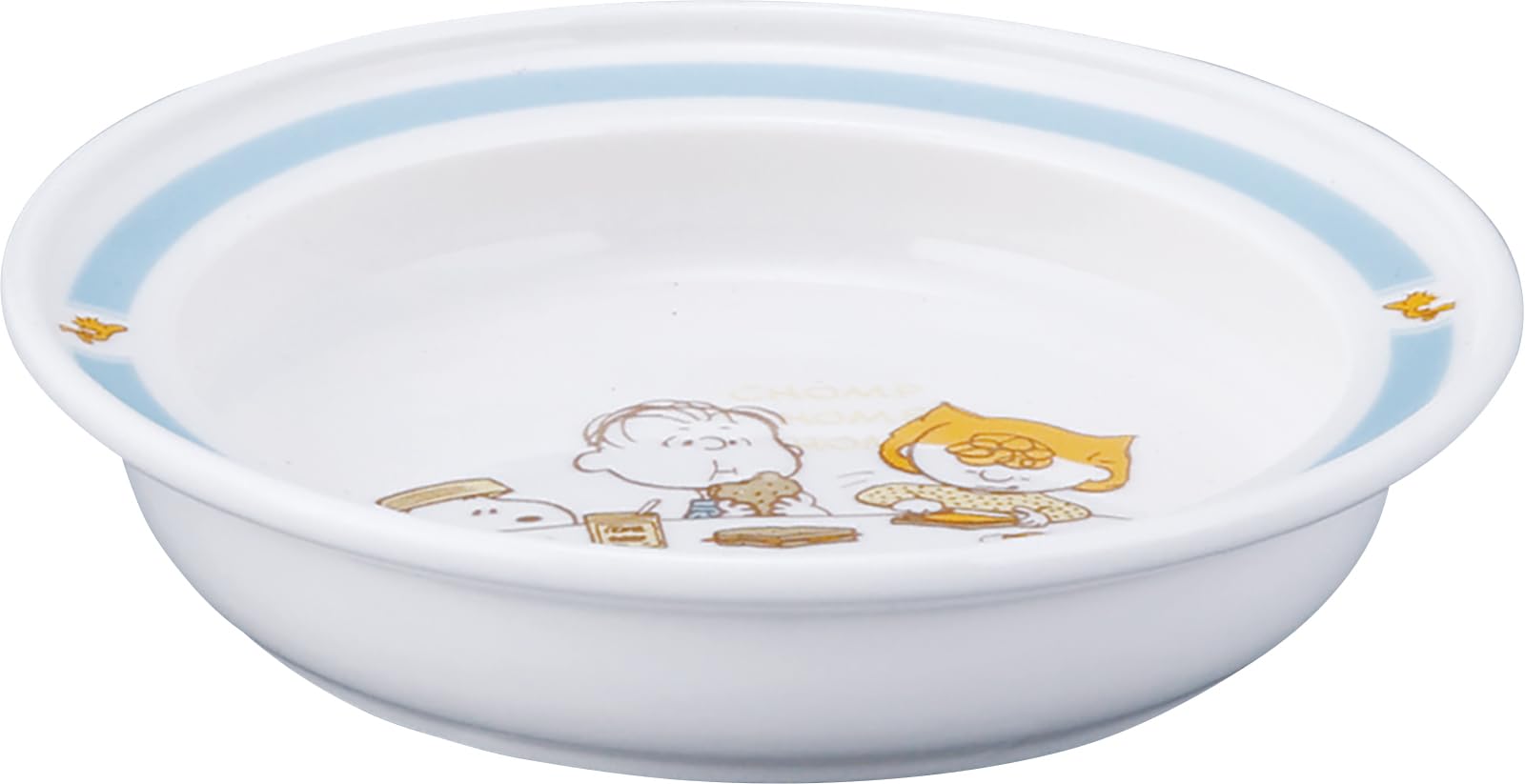 야마카 스누피 캐릭터 SN1700-342 14cm 유아용 깊은접시 단품 깊은접시