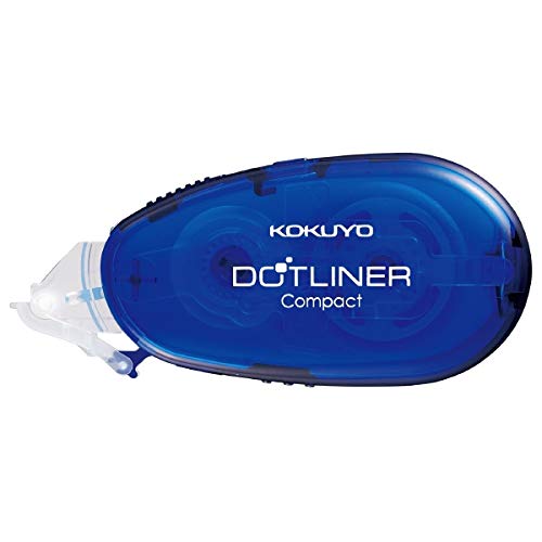 코쿠요 도트라이너 콤팩트 블루 타-DM4500-08NB 테이프풀 2개입