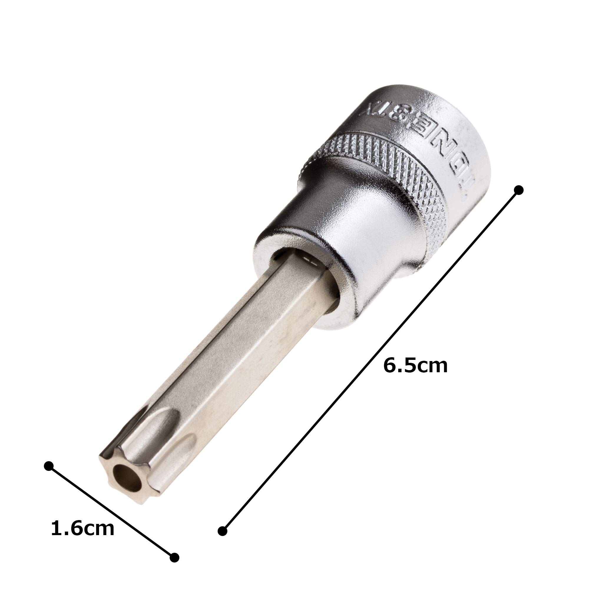 토네 HP3TX-T50H 9.5mm 별렌치 소켓 보안형 이미지 3