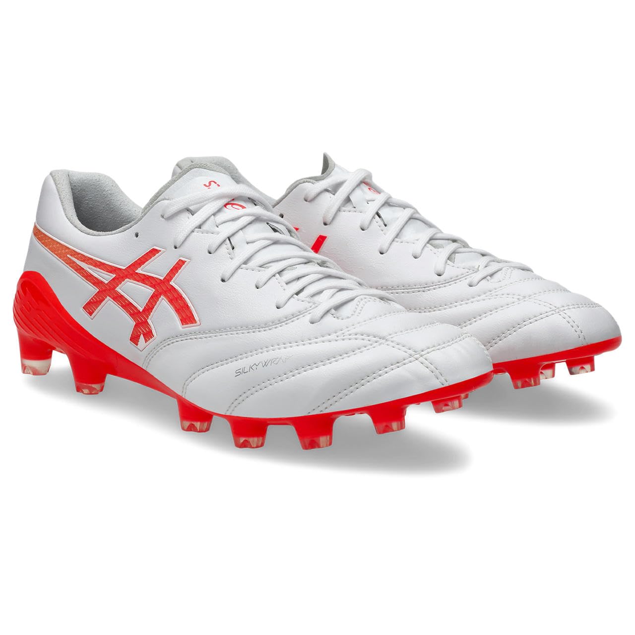 아식스 축구화 DS LIGHT X-FLY 6 24.5 cm 2E 101(화이트/플래시 레드)
