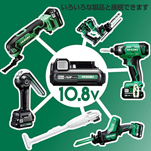 하이코키 DV12DD 10.8V 무선 진동 드라이버 드릴 본체 배터리 충전기 별매 이미지 7