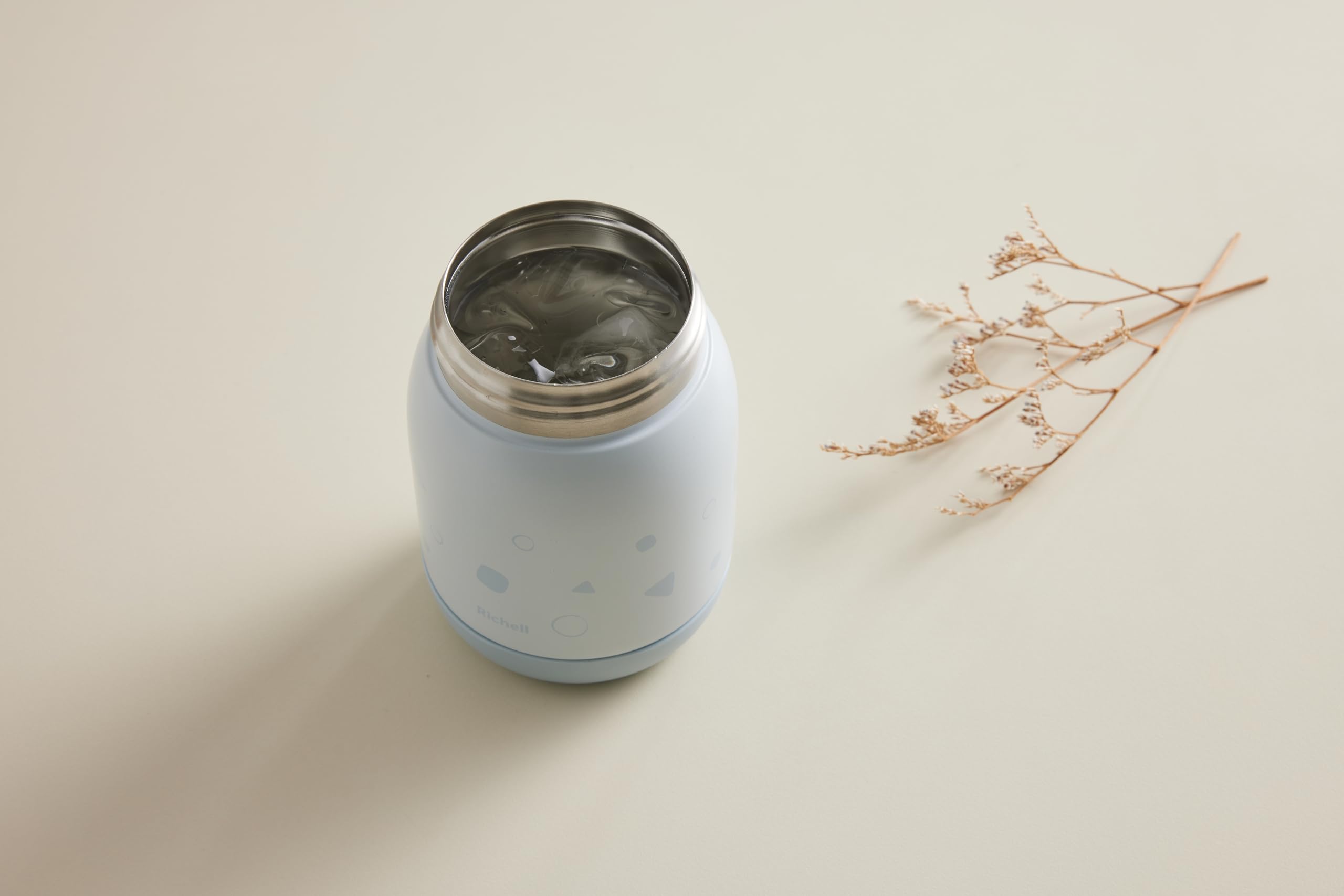 리첼 트라이 라이트그레이 300ml 보냉 빨대컵 이미지 8