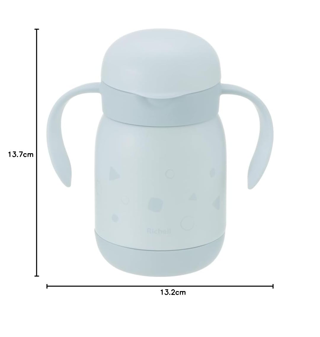 리첼 트라이 라이트그레이 300ml 보냉 빨대컵 이미지 12