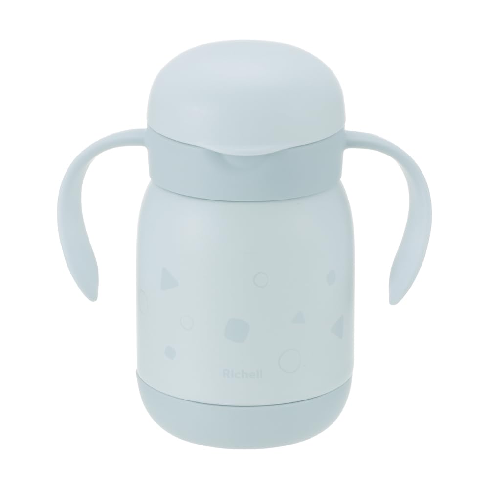 리첼 트라이 라이트그레이 300ml 보냉 빨대컵