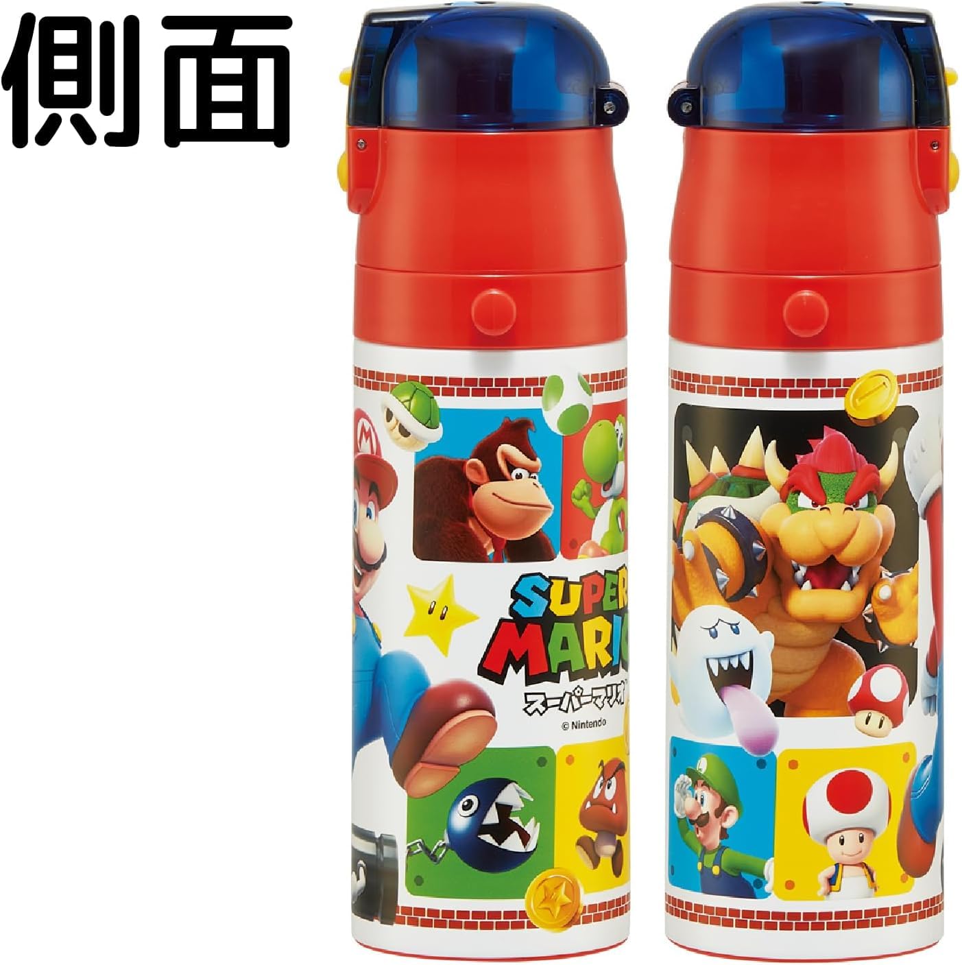스케이터 슈퍼마리오 2WAY 470ml/430ml 어린이 보온보냉 물통 스테인리스 경량 이미지 11