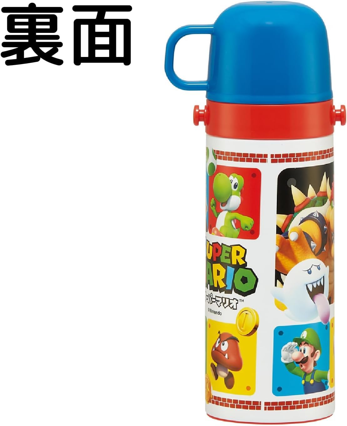 스케이터 슈퍼마리오 2WAY 470ml/430ml 어린이 보온보냉 물통 스테인리스 경량 이미지 10