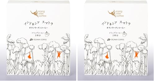 오가와커피 인도네시아 수마트라 오랑우탄 드립커피 40g 2개입 Pack of 이미지 2